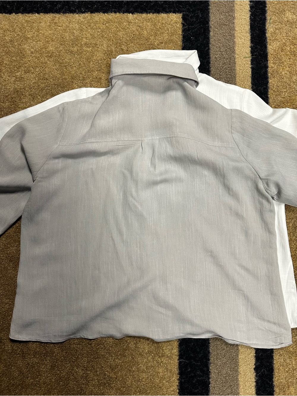 Button Down Top View 2